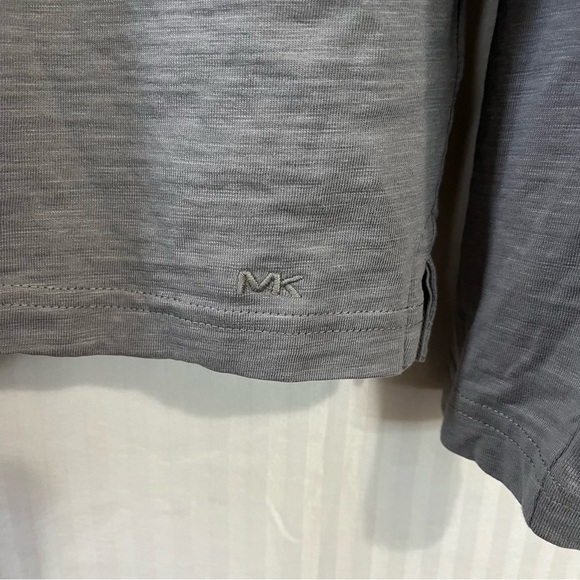 Michael Kors Slub‎ Henley Long Sleeve Hoodie M - Picture 9 of 9